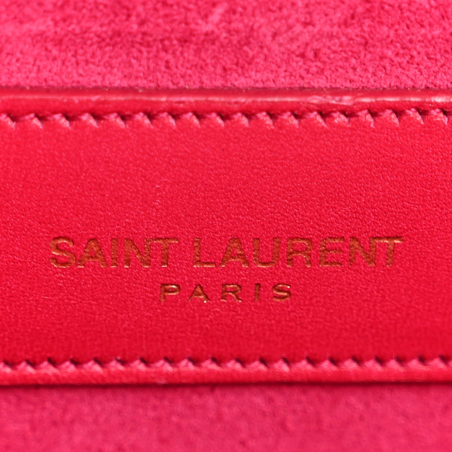Saint Laurent Calfskin Small Sac De Jour Lipstick Fuchsia 6 of 13