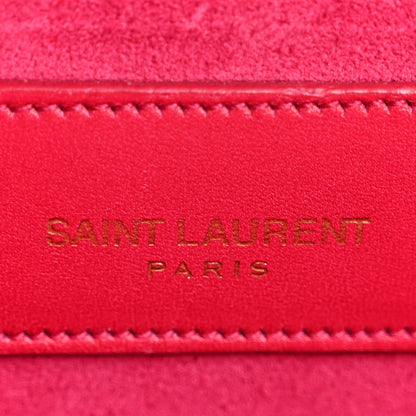 Saint Laurent Calfskin Small Sac De Jour Lipstick Fuchsia 6 of 13