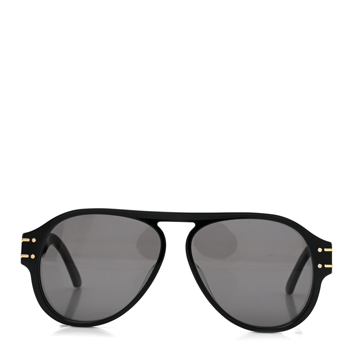 Acetate Diorsignature A1U Pilot Sunglasses Black