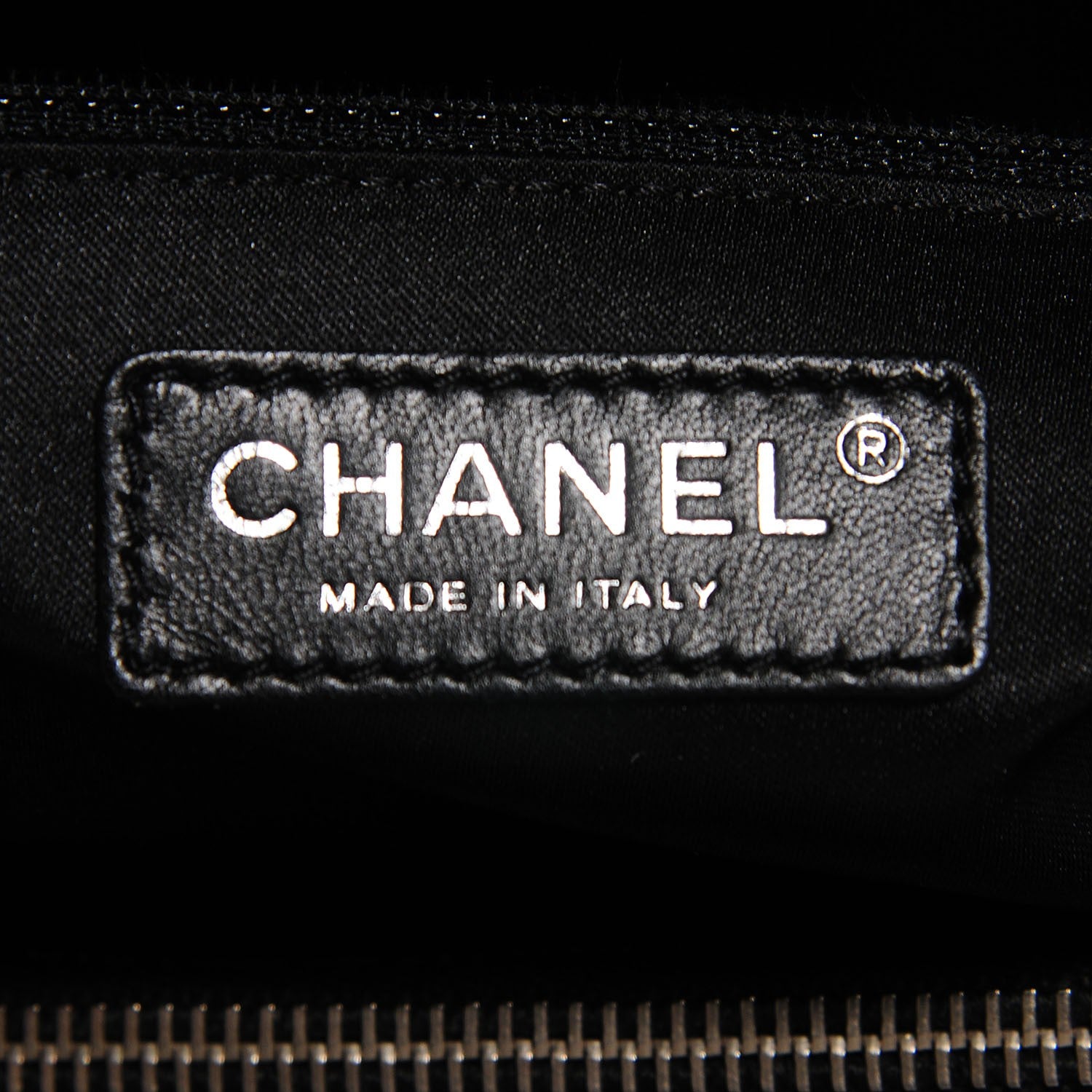 Chanel Caviar Quilted Grand Shopping Tote GST Black 7 of 7