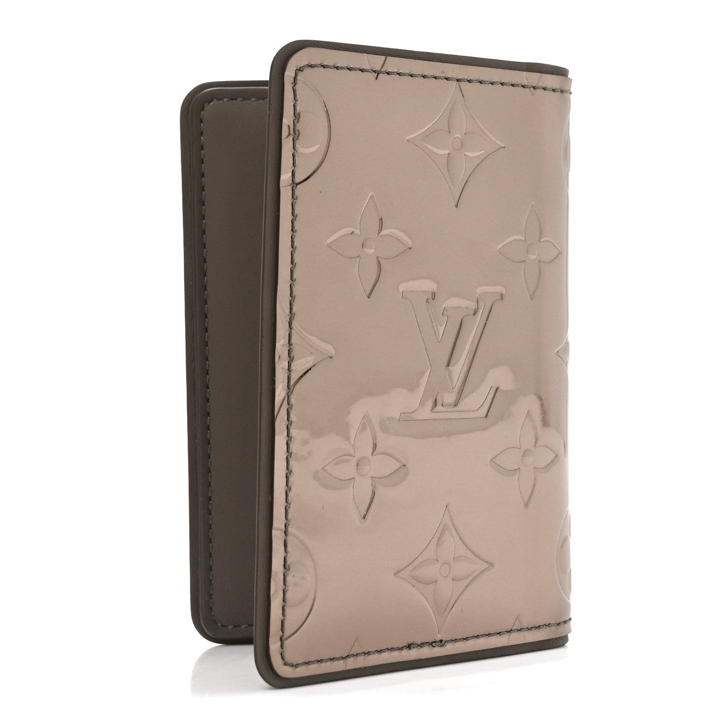 Louis Vuitton Mirror Monogram Pocket Organizer Gunmetal 3 of 7