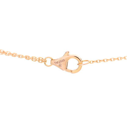 Cartier 18K Pink Yellow White Gold Trinity Double Chain Pendant Necklace 5 of 5