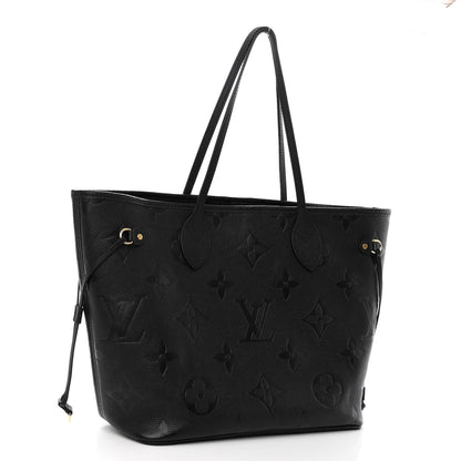 Louis Vuitton Empreinte Monogram Giant Neverfull MM Black 4 of 10
