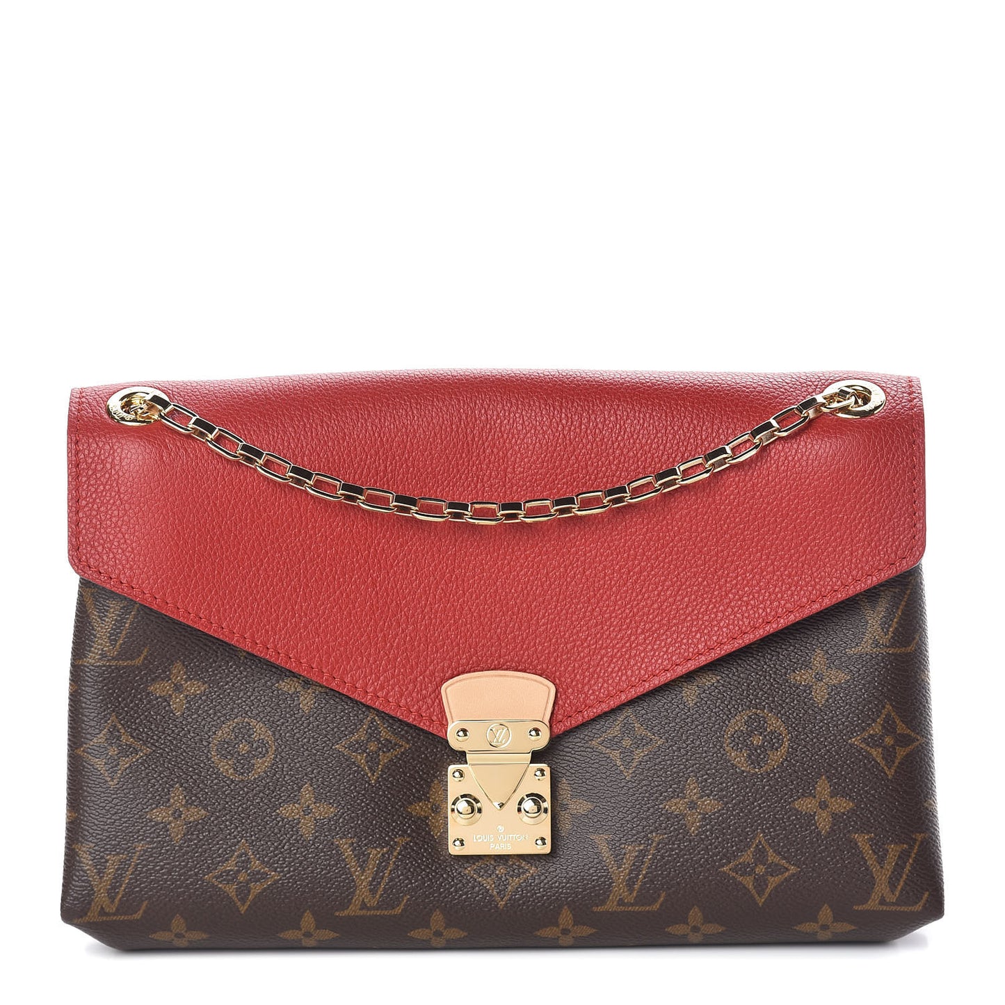 Monogram Pallas Chain Cherry