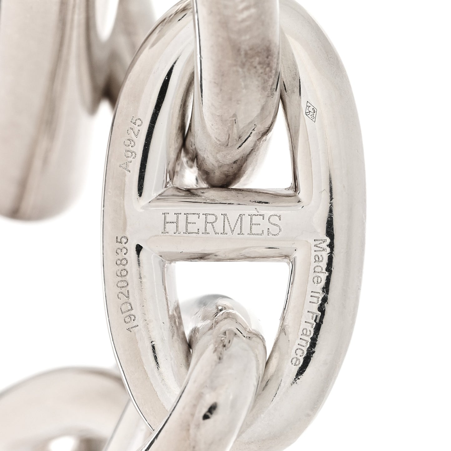 Sterling Silver GM Chaine d'Ancre Bracelet