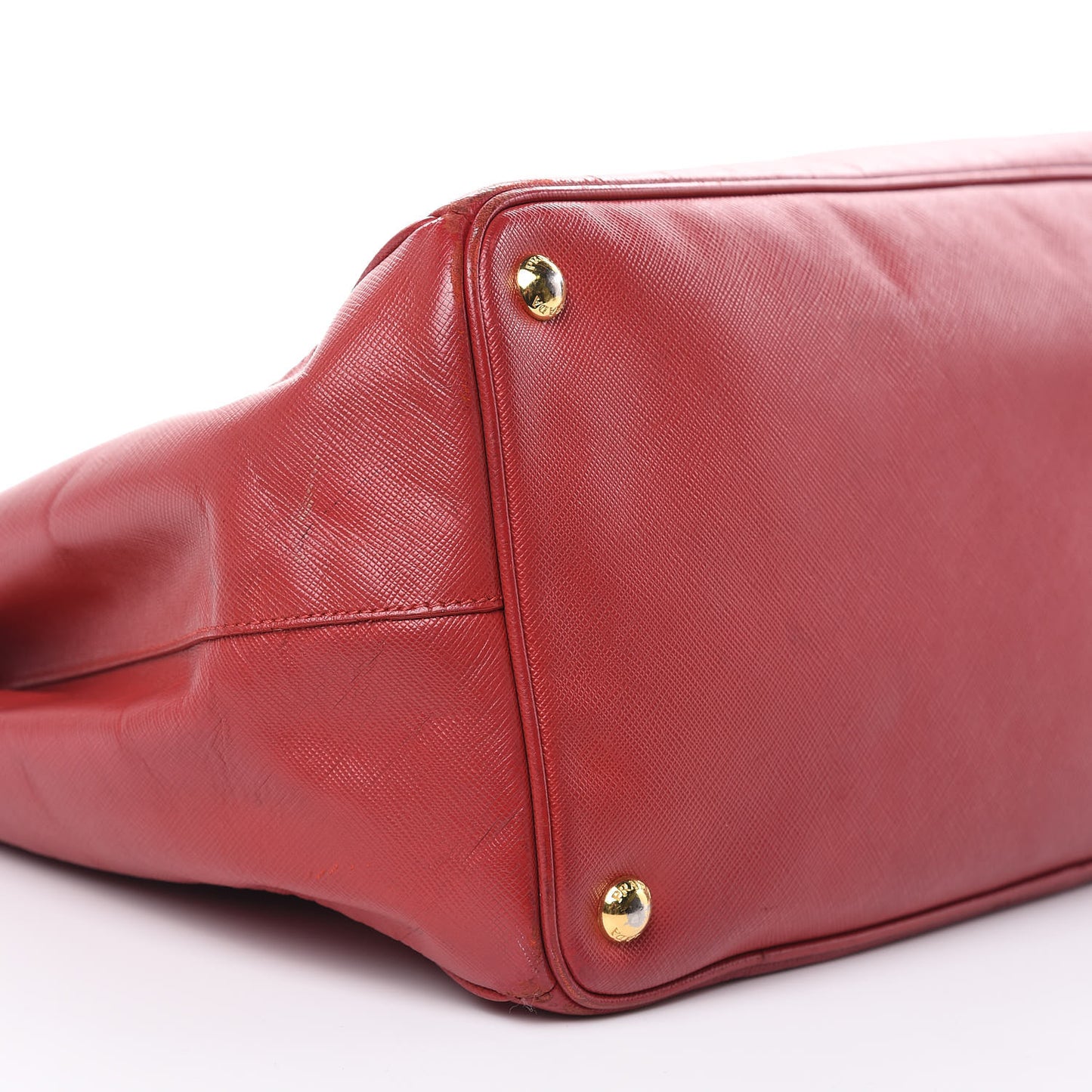 Saffiano Lux Large Tote Fuoco