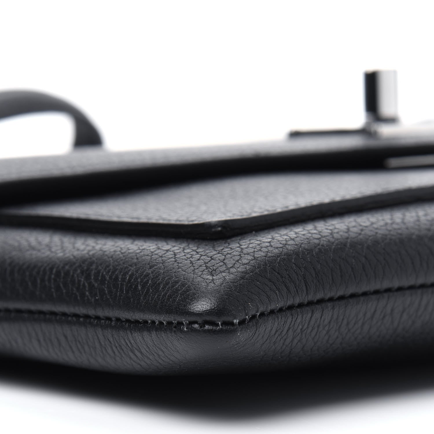 Louis Vuitton Soft Calfskin My Lockme Pochette Black 9 of 10