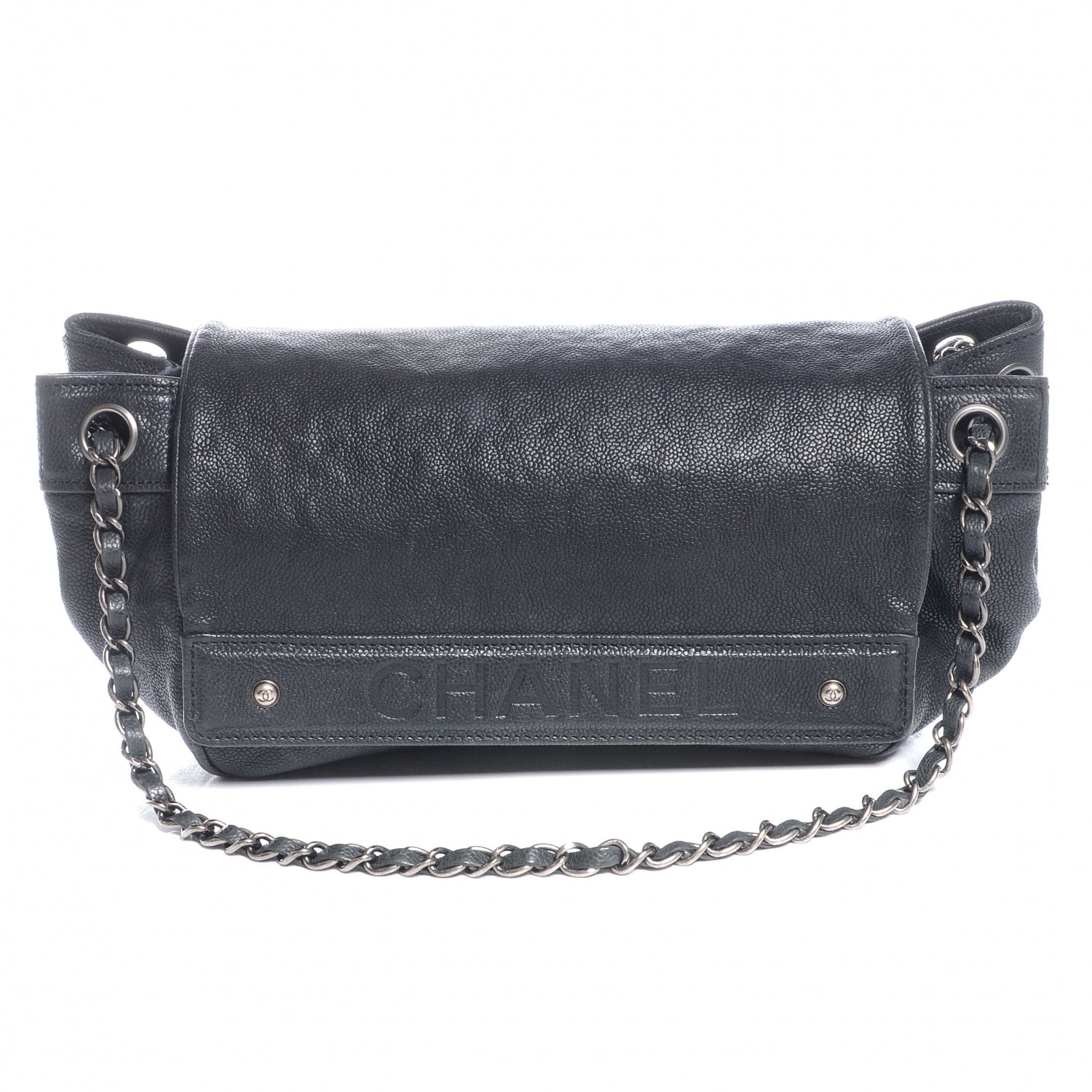 Chanel Caviar Outdoor Ligne Accordion Flap Black 1 of 8