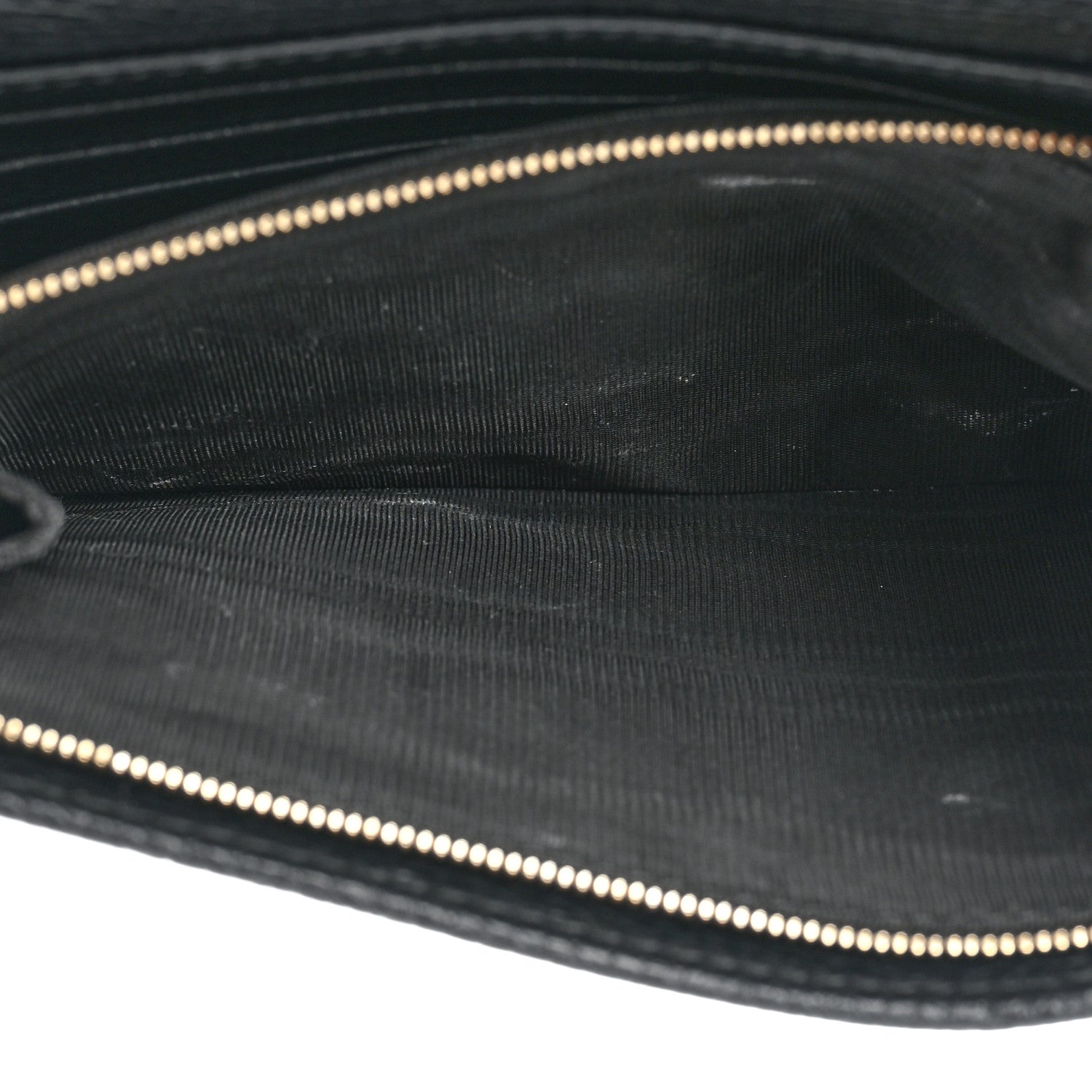 Gucci Pebbled Calfskin Soho Wallet On Chain Black 5 of 12