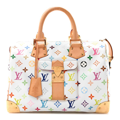 Louis Vuitton Monogram Multicolor Speedy 30 White 1 of 11