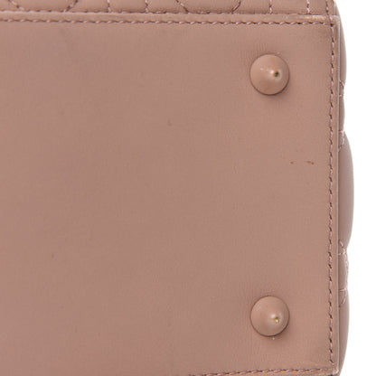 Christian Dior Ultra Matte Calfskin Cannage Medium Lady Dior Beige 16 of 16