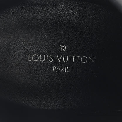 Louis Vuitton Patent Calfskin Monogram Star Trail Ankle Boots 38 Black 7 of 9