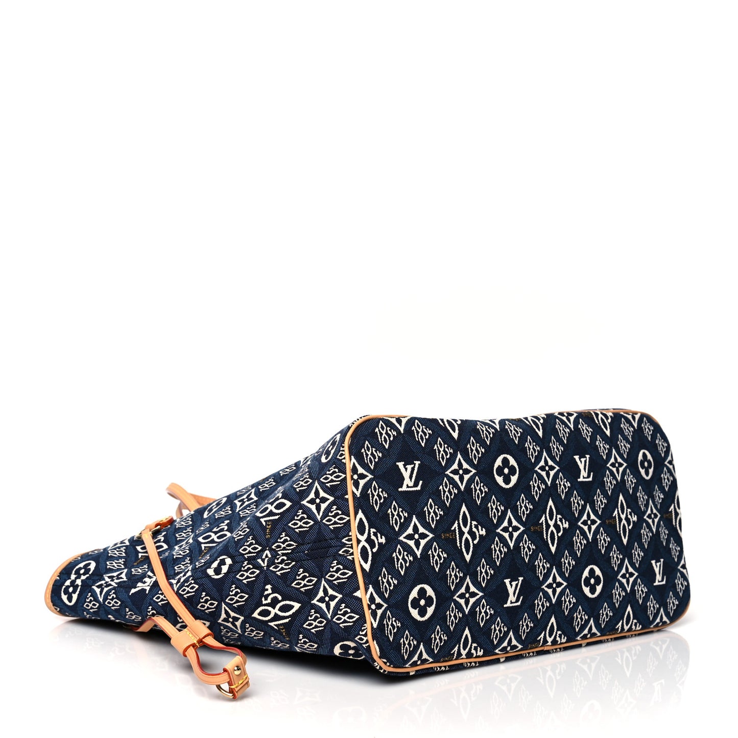 Jacquard Since 1854 Neverfull MM Blue