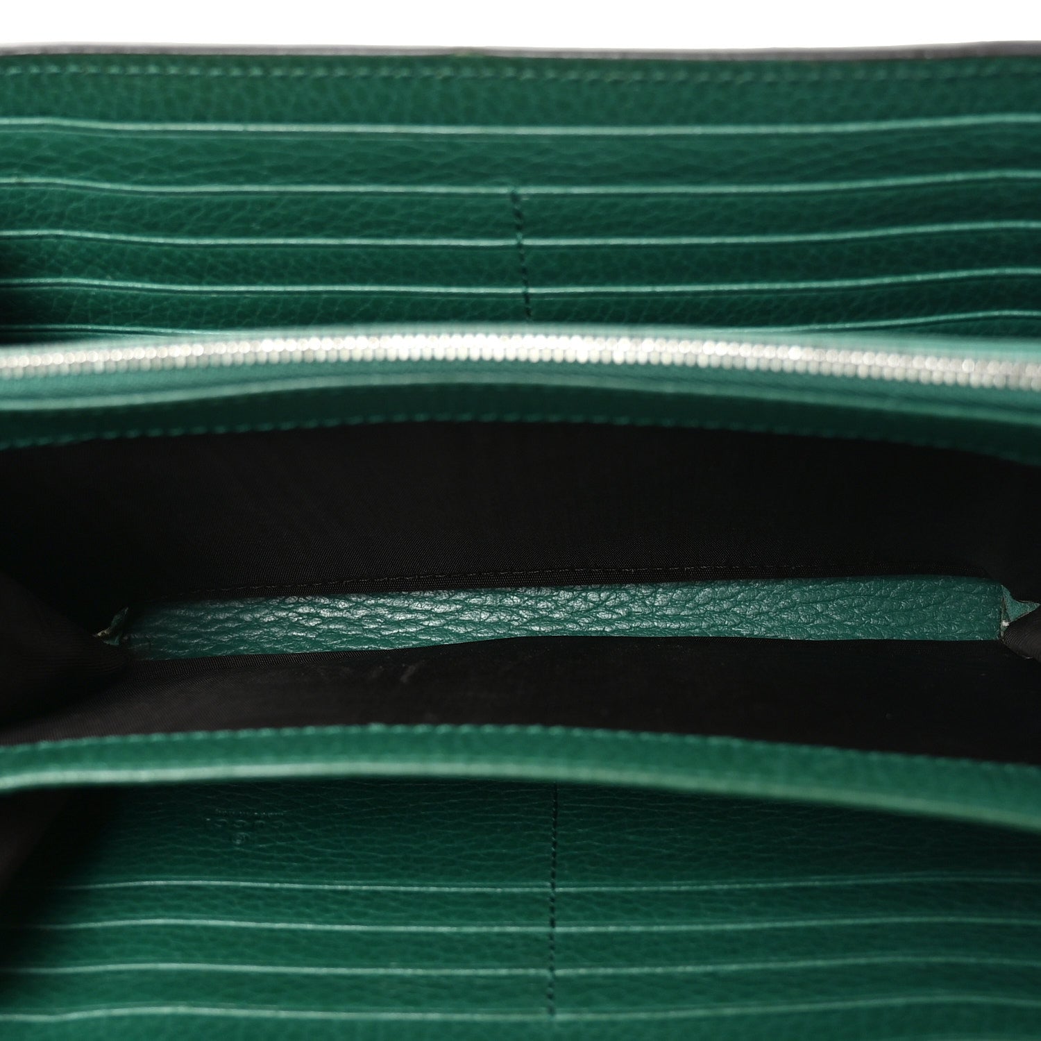 Gucci Calfskin Mini Dionysus Chain Wallet Emerald 1893643