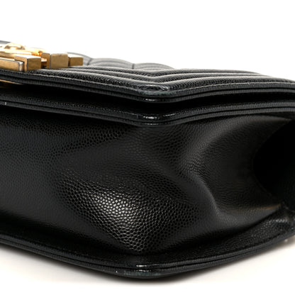 Chanel Caviar Quilted Small Boy Flap Black 10 of 11