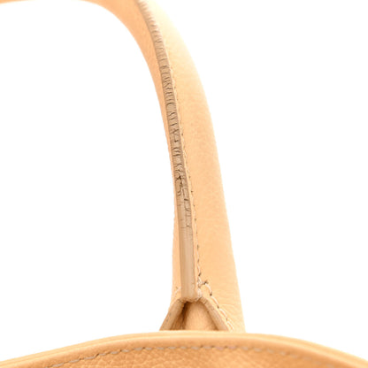 Chanel Calfskin Cerf Executive Shopper Tote Beige Clair 15 of 15