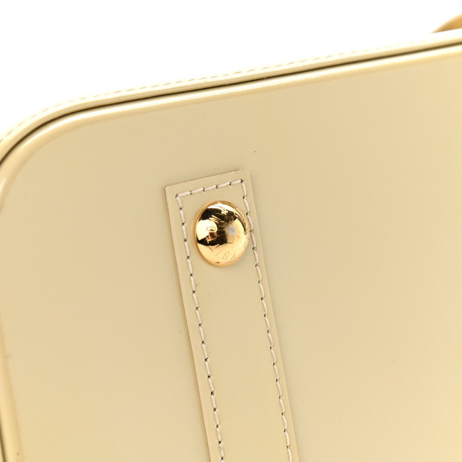 Louis Vuitton Vernis Alma PM Blanc Corail 8 of 16