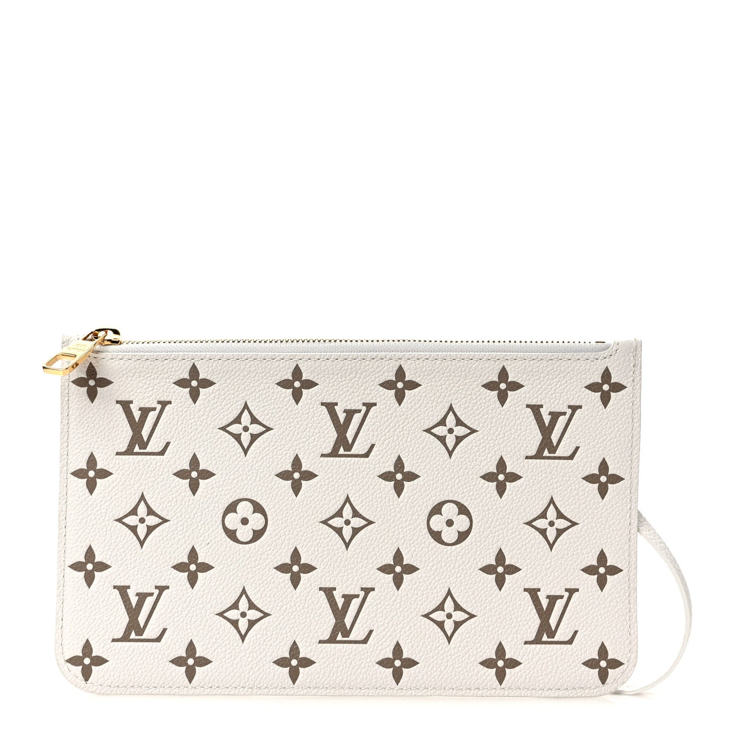 Empreinte Monogram Spring In The City Neverfull Pochette MM Kaki Beige Cream