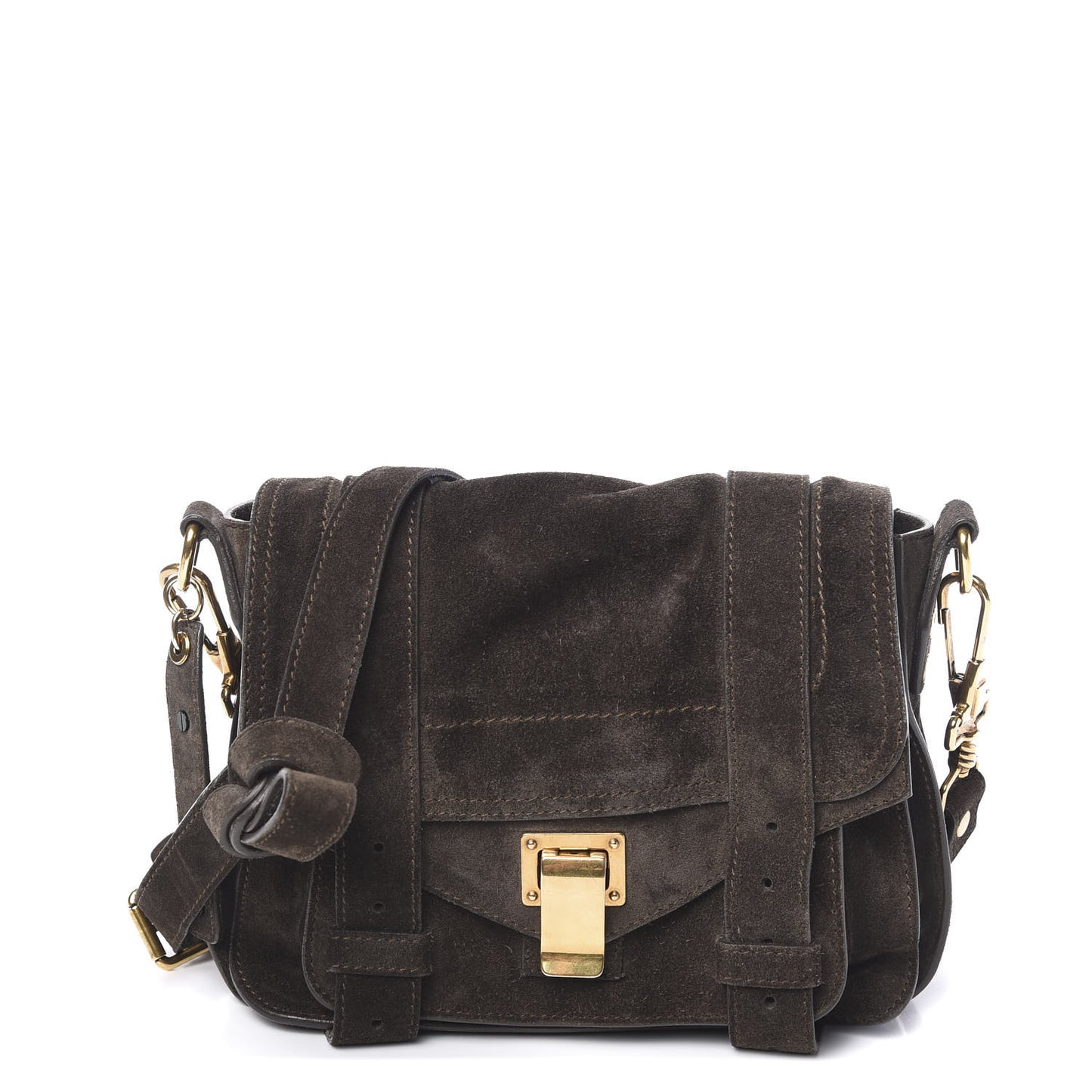 Suede PS1 Mini Pouch Messenger Bag Pepe