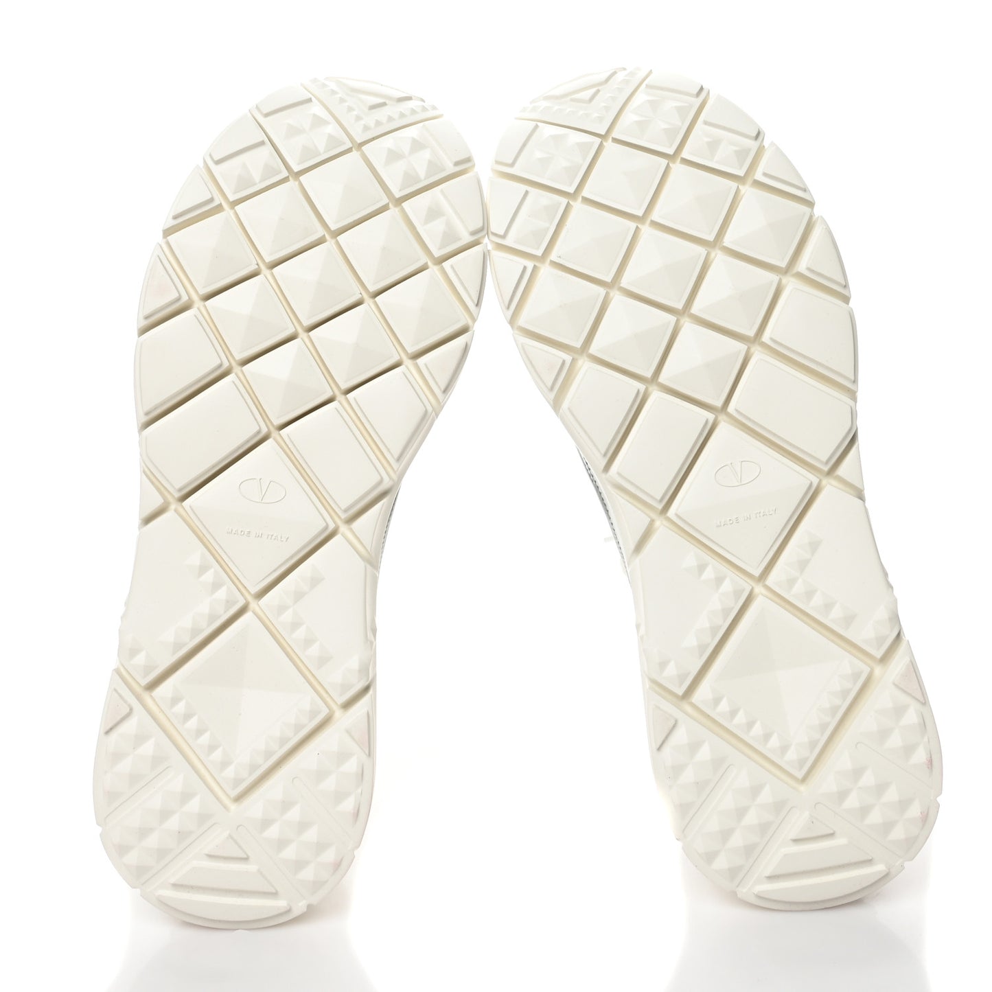 Mix Media Crystal Womens High Top Chunky Sneakers 41 White