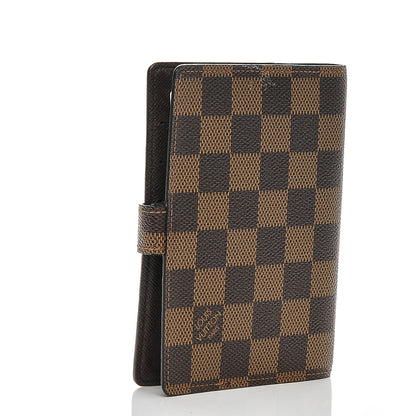 Louis Vuitton Damier Ebene Small Ring Agenda Cover 3 of 6