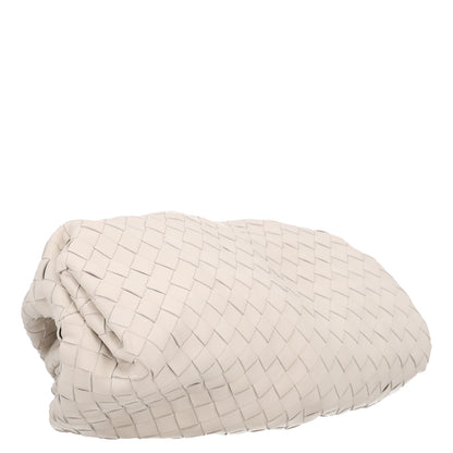 Bottega Veneta Nappa Maxi Intrecciato The Pouch Oversized Clutch Plaster 4 of 10