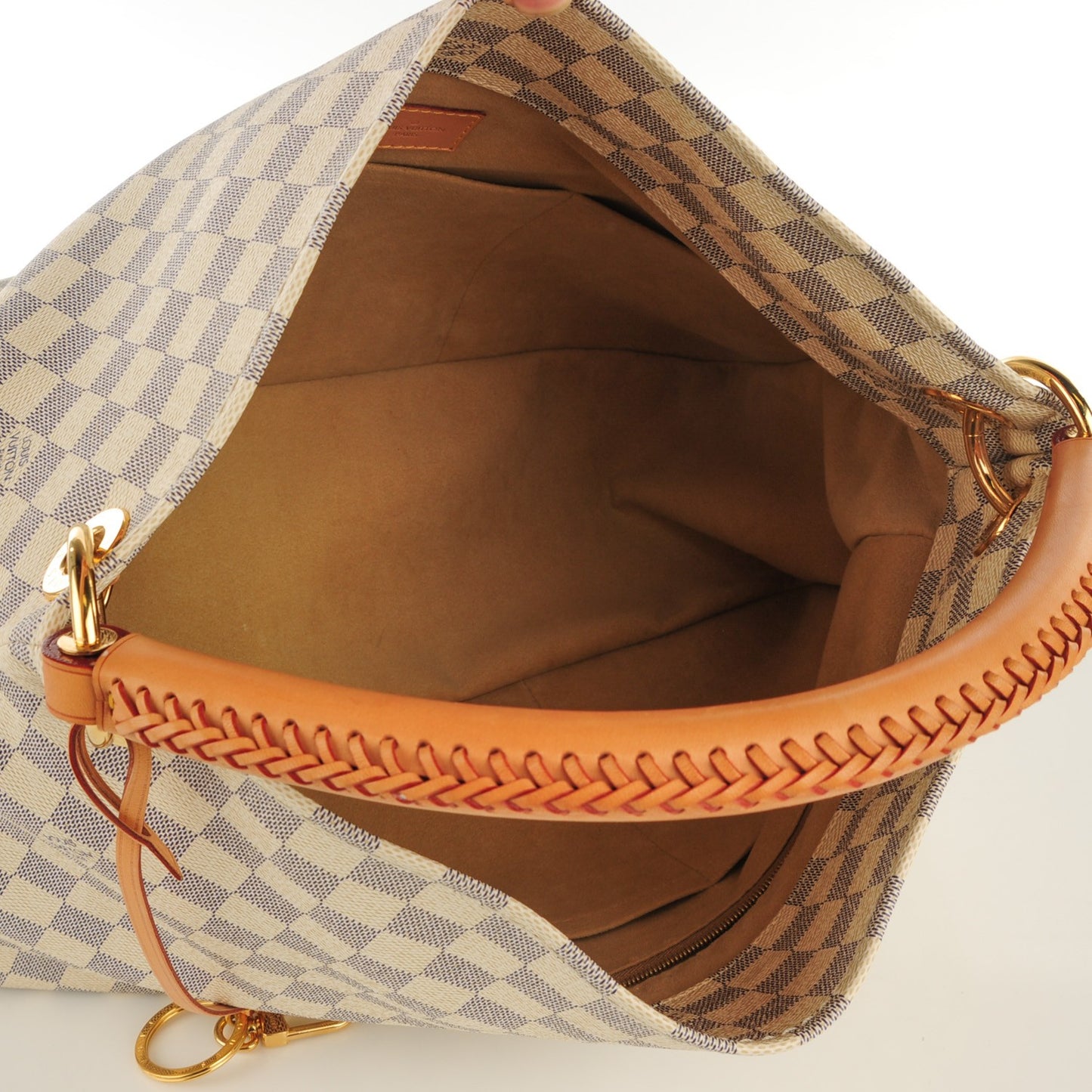 Damier Azur Artsy MM