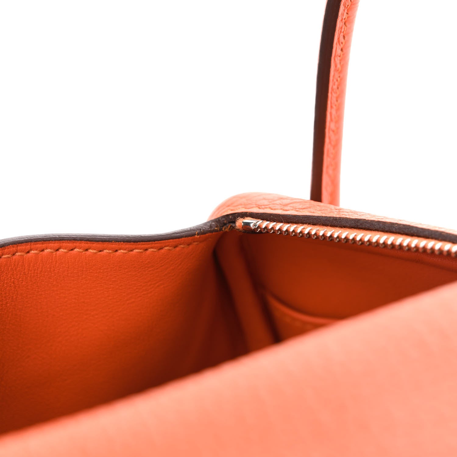 Hermes Taurillon Clemence Mini Lindy 20 Feu 9 of 11