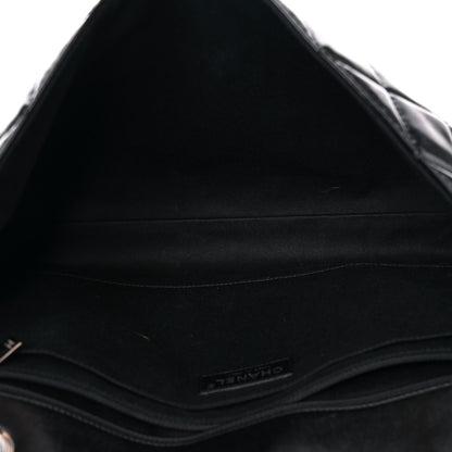 Chanel Vinyl Quilted In the Business Flap Bag Black 5 of 19
