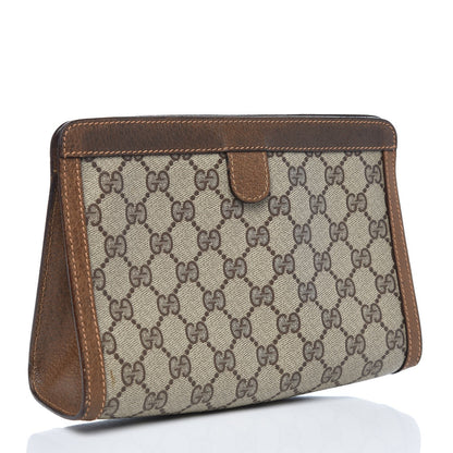 Gucci GG Plus Monogram Web Pouch Brown 3 of 9