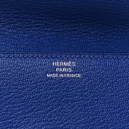 Hermes Chevre Mysore Clic 12 Wallet Bleu Electrique 6 of 8
