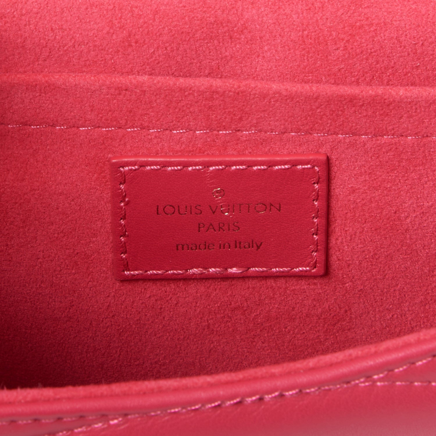 Louis Vuitton Calfskin New Wave Chain MM Rose Freesia 9 of 9