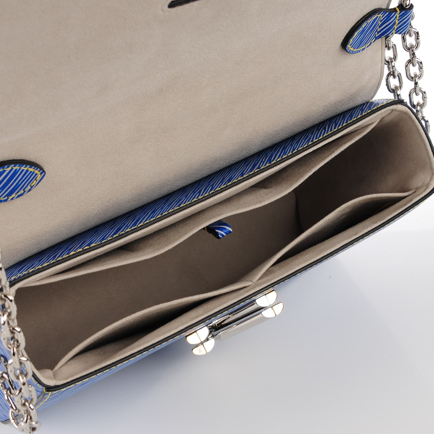 Louis Vuitton Epi Twist Shoulder Bag MM Denim Light 8 of 9