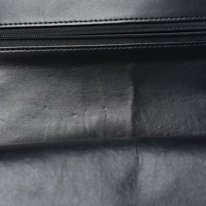 Chanel Patent Quilted Medium Double Flap Black 19 of 19