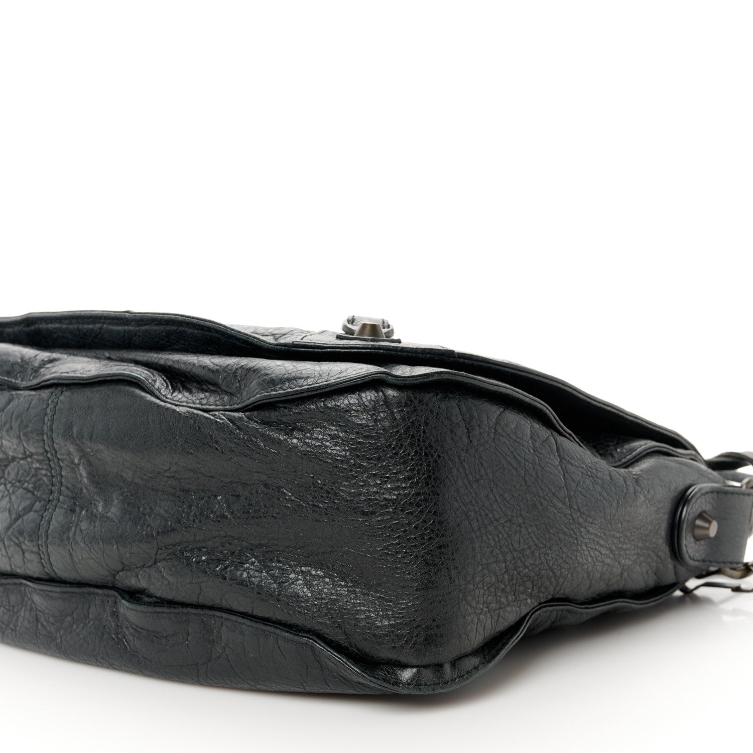 Balenciaga Agneau Classic Hardware Neo Folk Messenger Black 11 of 11