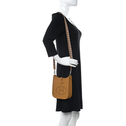 Hermes Taurillon Clemence Allegro Evelyne TPM Sesame 2 of 11