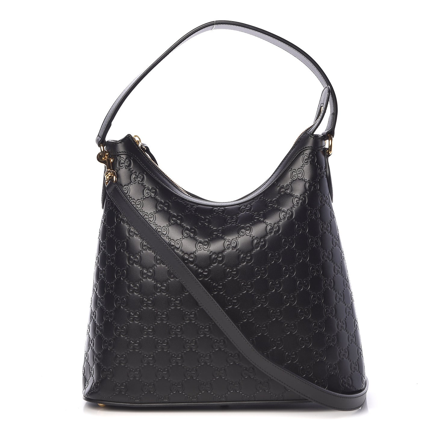 Guccissima Linea A Hobo Black