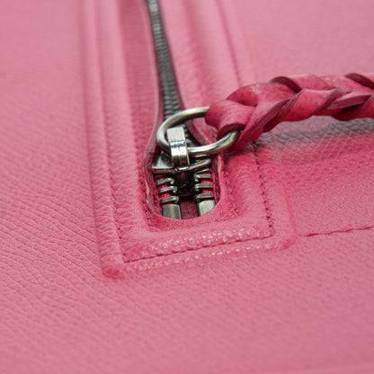 Celine Grained Calfskin Medium Phantom Luggage Fuchsia 5 of 8