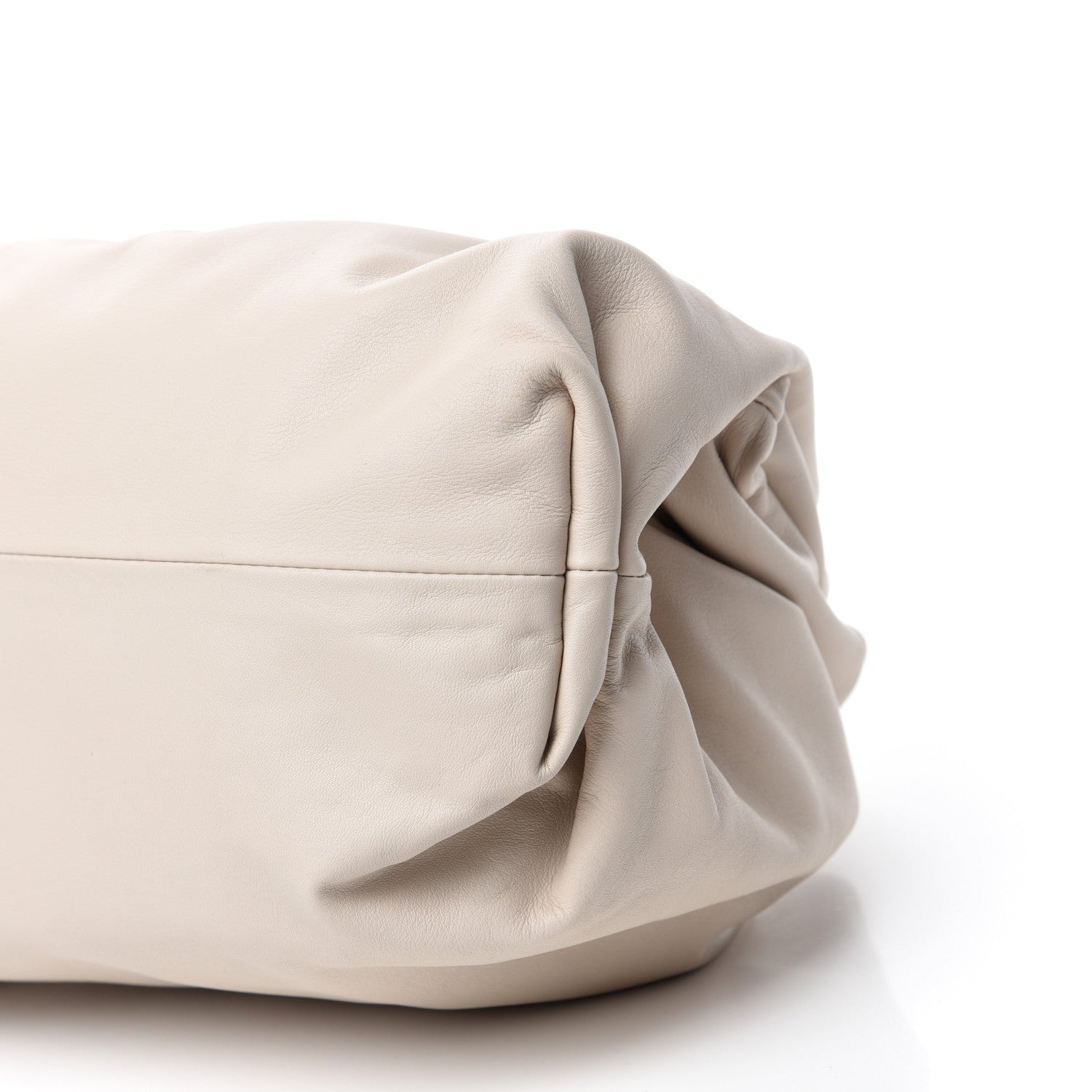 Bottega Veneta Smooth Butter Calf The Pouch Oversized Clutch Mist 7 of 10