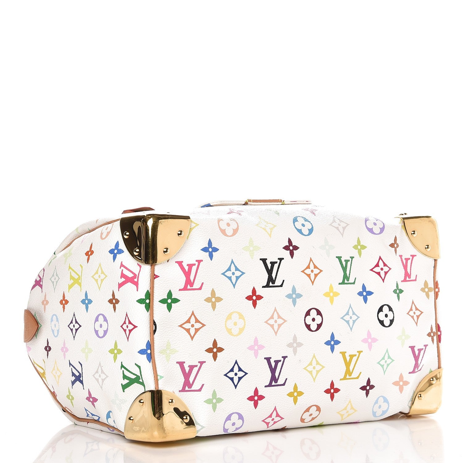 Louis Vuitton Monogram Multicolor Speedy 30 White 4 of 11