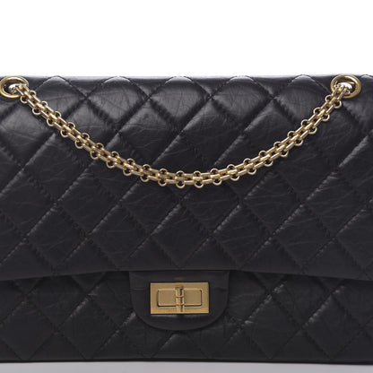 Chanel Aged Calfskin Quilted 2.55 Reissue 227 Flap Black 11 of 11