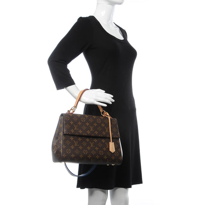 Louis Vuitton Monogram Cluny MM Blue Glacial 2 of 8