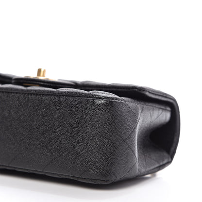 Chanel Caviar Quilted Mini Top Handle Rectangular Flap Black 7 of 11