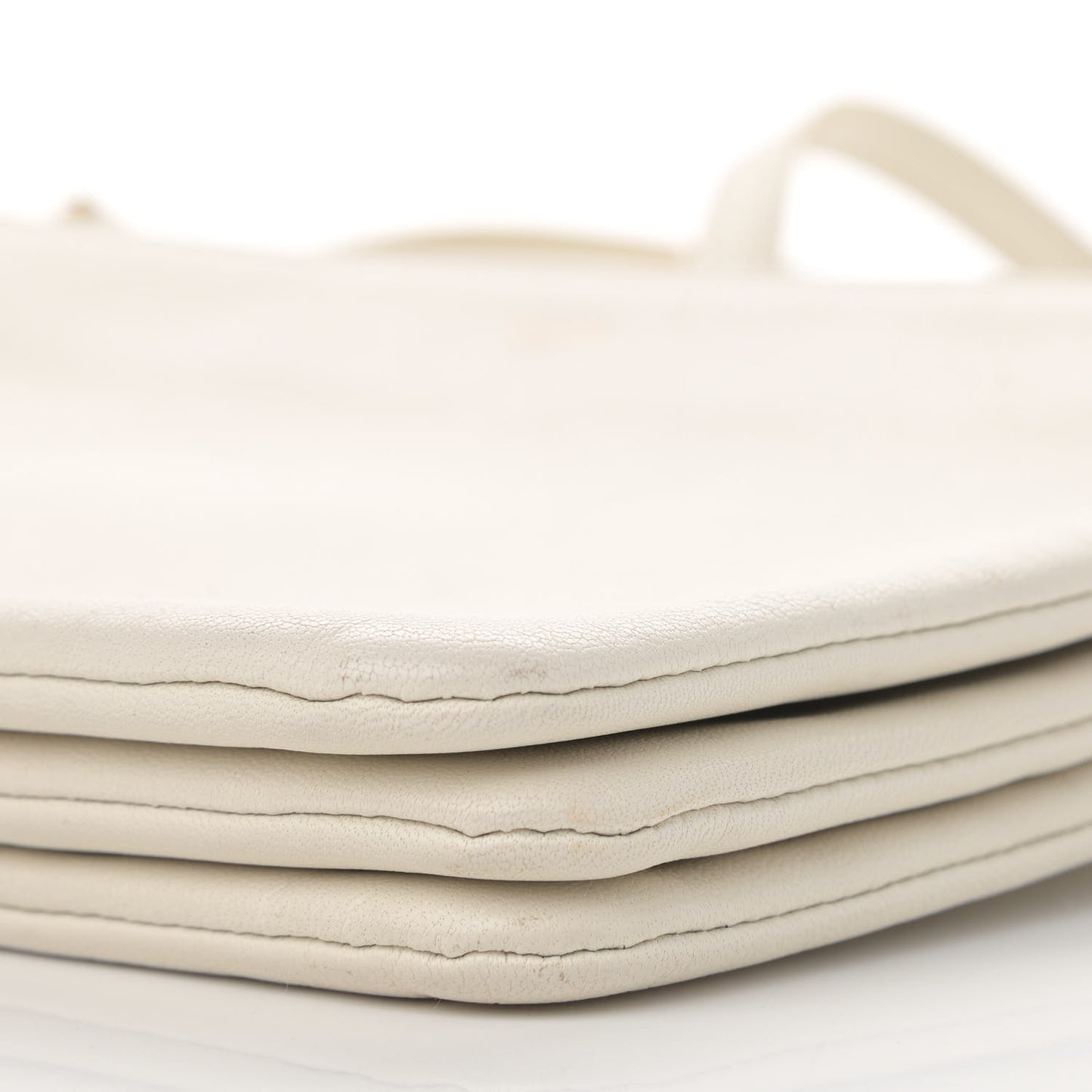 Lambskin Small Trio Crossbody Bag White
