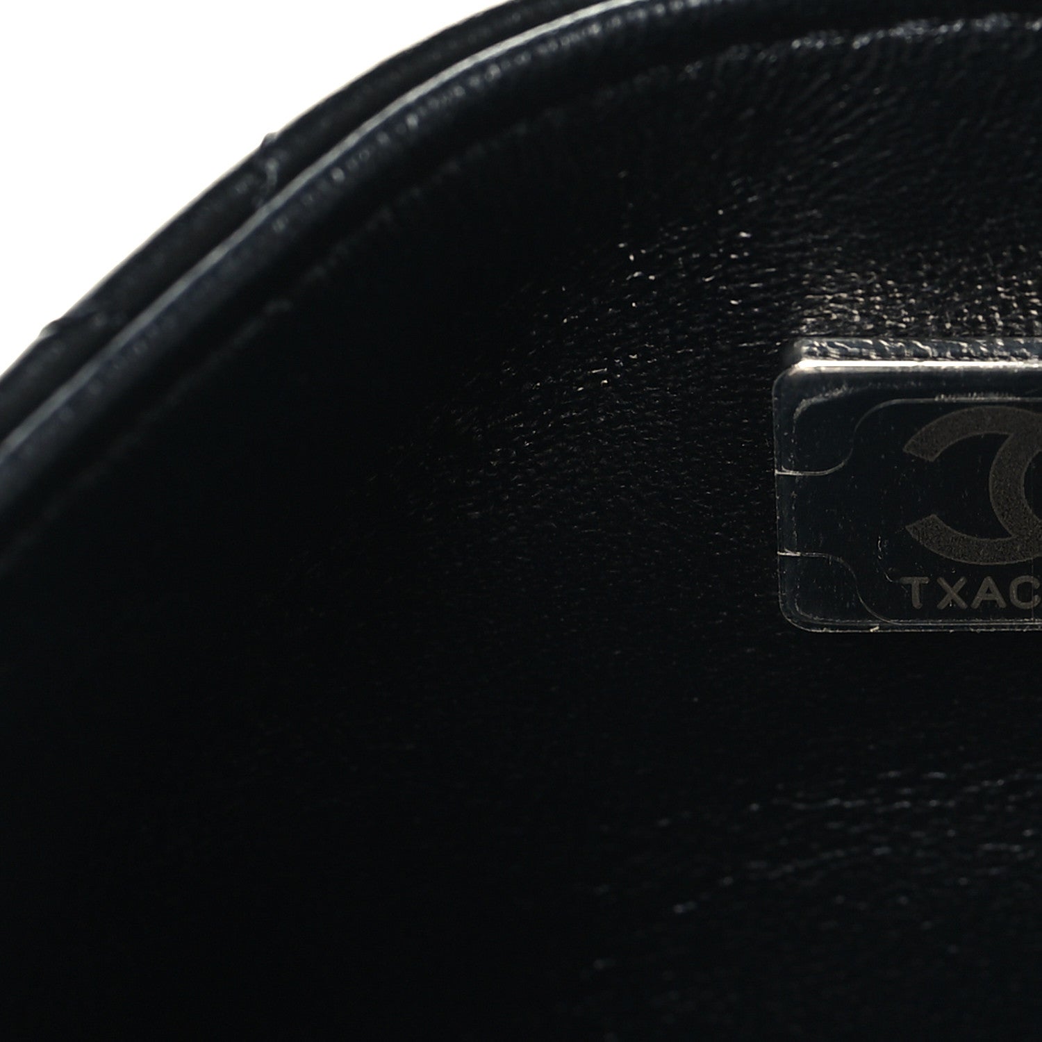 Chanel Lambskin Quilted Mini Square Flap Black 7 of 11