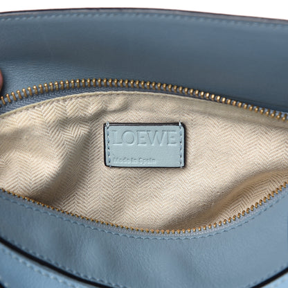 Loewe Calfskin Small Puzzle Bag Aqua Light Blue Stone Blue 6 of 15