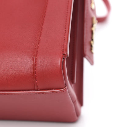 Saint Laurent Smooth Calfskin Small East Side Tote Rouge Eros 11 of 13