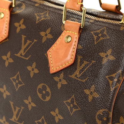 Louis Vuitton Monogram Speedy Bandouliere 25 13 of 20