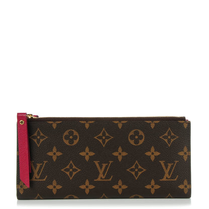 Louis Vuitton Monogram Adele Wallet Fuchsia 1 of 7