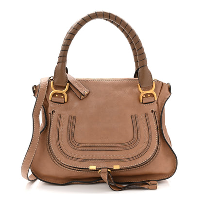 Chloe Calfskin Small Marcie Satchel Nut 1 of 10